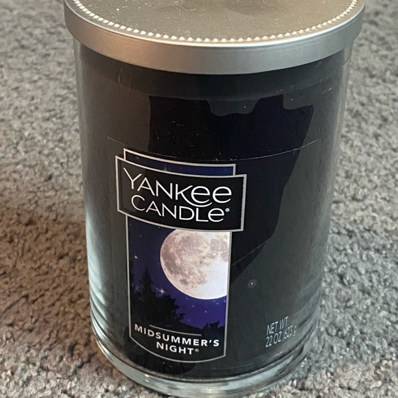 Yankee Candle Midsummers Night Large 22 oz 2 Wick Tumbler Candle Jar New